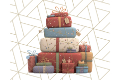 Santa Claus Clipart, North Pole Holiday PNG Graphics Product Image 3
