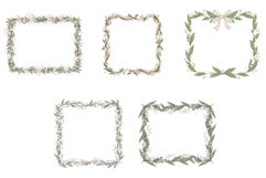 Easter Lily of the Valley Frames Clipart Product Image 9