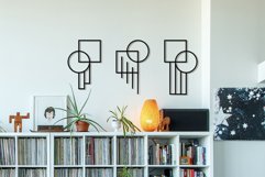 svg file "Abstraction set of 3 pieces" Product Image 7
