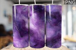 Purple Luxury Alcohol Ink Tumbler Wrap -High Quality 300 Dpi Product Image 1