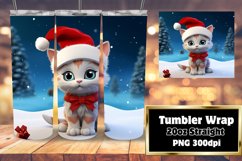 Winter Cartoon Joyful 3D Xmas Tumbler 20oz Product Image 1