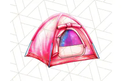 Pink Summer Clipart, Cute Beach Icons, Aesthetic PNG Product Image 3