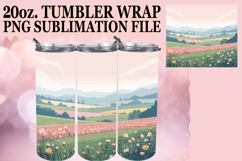 ENCHANTED MEMORIES 20oz TUMBLER WRAP, Spring Product Image 1