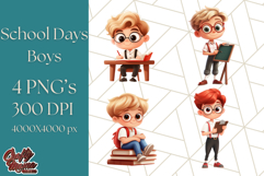 Boy Teacher Clipart PNG, Cute Male Teacher Illustration Product Image 1