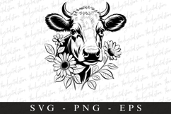 Highland cow SVG | SVG Cut files | Cricut Product Image 1