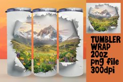 Celestial Symphony 3D Tumbler Design - Sublime Beauty Product Image 1