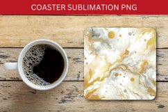 square coaster - marble texture Product Image 1