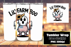 Personalized 20oz Tumbler Gift , Funny Ghost Product Image 1