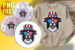 Whimsical TSHIRT Design PNG, American Dog Product Image 1