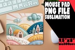 Luminous Mouse Pad PNG Design, Holiday Product Image 1
