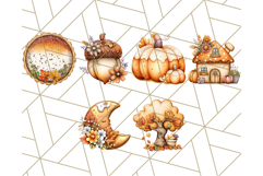 Fall Cookie Clipart PNG, Autumn Sweets Pumpkin Cookies Product Image 7