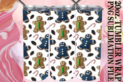 Vibrant Hearts 20oz tumbler wrap, Christmas Product Image 1