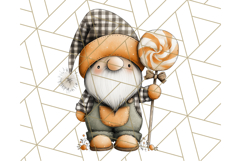 Thanksgiving Gnome Clipart PNG Cute Fall Gnomes, Gnome Png Product Image 3