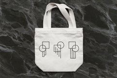 svg file "Abstraction set of 3 pieces" Product Image 8