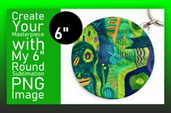 Dynamic Circle Sublimation Coasters Product Image 1