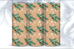 4 Christmas Seamless Tumbler Wrap 20 oz Product Image 4