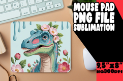 JOYFUL desk pad Sublimation Art, Cute Dino Product Image 1