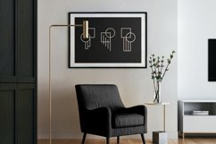 svg file "Abstraction set of 3 pieces" Product Image 5