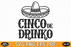 Cinco de Drinko SVG | Quotes | SVG Cut files Product Image 1