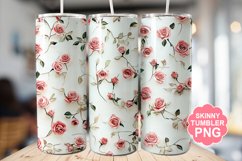 Valentine Roses Tumbler | Valentine Tumbler Wrap Product Image 1