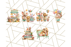 52 Tiny Carnival Friends Clipart PNG, Animal Fair Festival Product Image 7