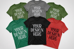 Christmas Family Matching Group Flat Lay Mockup Product Image 1