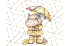 Safari Baby Animal Clipart PNG, Jungle Outfits Baby Animals Product Image 3