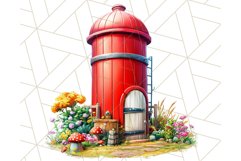 Kids Farm Clipart, Cute Farmer and Farm Animal PNG Product Image 2