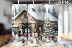 Farm Animals Tumbler Wrap - Christmas Tumbler Design Product Image 1