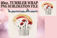 RADIANT ADVENTURES 20oz TUMBLER WRAP, Rainbow Product Image 1