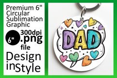 Vibrant Watercolor Tribute for Dad Product Image 1