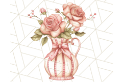 Pastel Tea Clip Art PNG with Sweets and Floral Accents Png Product Image 3