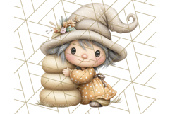 Fall Gnome Clipart PNG Cute Thanksgiving Gnomes Product Image 3