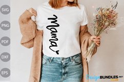 Mama SVG Cut Files/ Funny Quote SVG Design Product Image 1