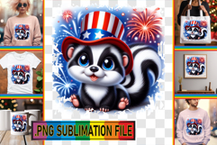 Unique TSHIRT Gift Ideas PNG, USA Animals Product Image 1