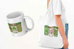 St Patricks Coffee Cups Clipart Product Image 4