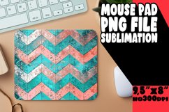 Vibrant Glitter Stripe Mouse Pad Product Image 1