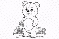Bear Coloring Pages for Kids | Fun &amp; Kid-Friendly Product Image 1