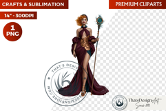 Autumn Witchcraft Clipart - Amber Spells witch PNG Product Image 1