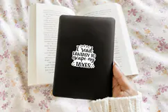 Printable Magic and Fantasy Book Lover Sticker | Taxes Product Image 3