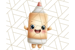 Simple School Supplies Clipart, Cute Classroom PNG Product Image 3