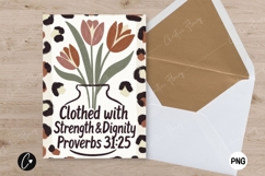 Christian Mother's Day Card | Bible Verse Printable Product Image 2