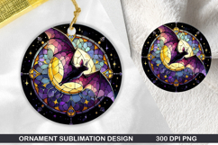 Animals Stained Glass Ornament Bundle, 30 High-Quality PNG Product Image 14
