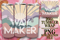 PRESENT OF LAUGHTER 20oz TUMBLER WRAP, Christian Product Image 1