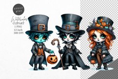 Halloween clipart, Trick and treat, Kids Halloween Product Image 1