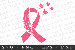 PInk Ribbon PNG | Breast Cancer Awareness Png Product Image 1