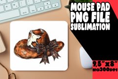 Blossoming Flowered Mousepad Sublimation PNG Product Image 1