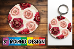 Sweet Coaster Designs for Cars, Flower Pattern Product Image 1