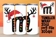 Lovely 20oz Tumbler Template for Gifts , Christmas Product Image 1