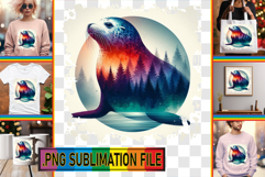 LUMINOUS Tote Bag Sublimation Ideas, Animals Art Product Image 1